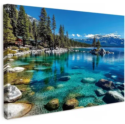 Image de Kit de peinture diamant pour adultes, paysage 5D avec cadre, 30x40 cm, kit de loisirs créatifs DIY