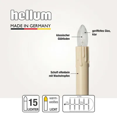 Immagine prodotto di Catena di candele Hellum 811575