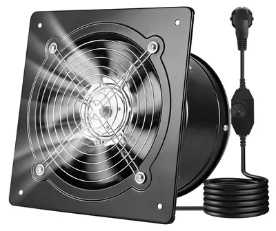 Obrázok produktu pre Vevor HDB-200C, Múr, Kuchyne, Čierna, 978,6 m³/h, 1 ventilátor/ventilátory, 2371 ot/min