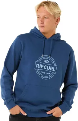 Image de Rip Curl Stapler Sweat à capuche Bleu M Hommes Bleu M