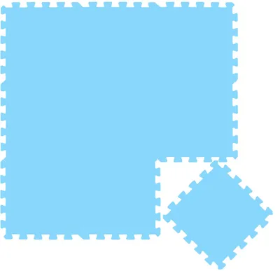Produktbild von 9 Teile Baby Kinder Puzzlematte ab Null - 30x30 Puzzle Spielmatte Krabbelmatte