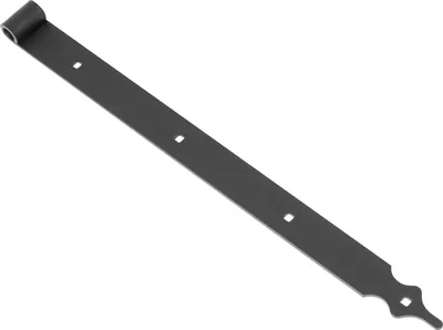 Immagine prodotto di Cerniera per persiana nera 60 cm pizzo rustico dritto - Al pezzo