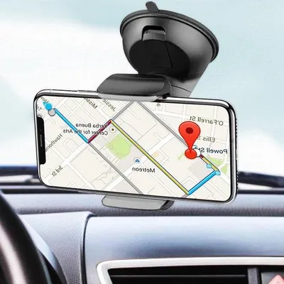 Produktbild von Auto Armaturenbrett Saugnapf Halter für Smartphones bis 7,5 Zoll