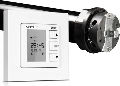 Produktbild von Profi-Set | P5 20/15-60 inkl. ZS2 | 20Nm = Zugkraft bis 50Kg | 60mm Achtkant Welle |Rolladenmotor, Rolladenantrieb