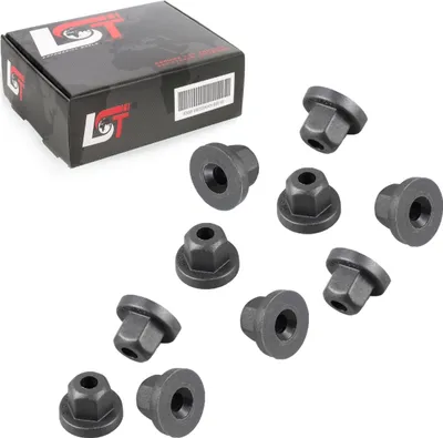 Produktbild von 10x UNIVERSAL SECHSKANTMUTTER MUTTER BEFESTIGUNG für BMW 16131176747