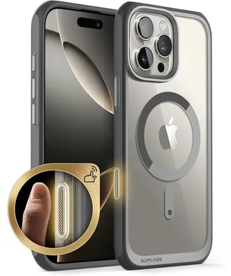 Produktbild von Schutzhülle für iPhone 16 Pro 6.3'' MagSafe Durchsichtig Grau