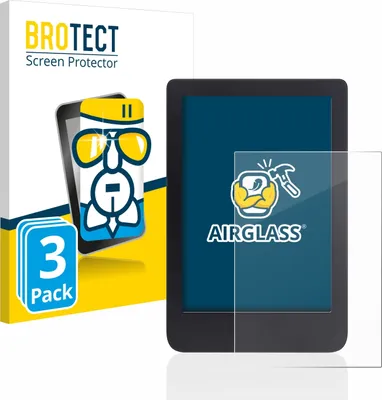 Produktbild von 3x BROTECT Schutzglas für Tolino Shine 3 Schutzfolie Panzer Folie Glas Display Schutz klar