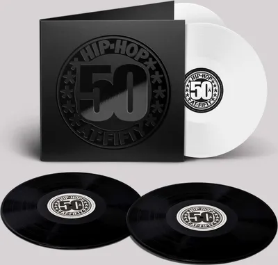 Obrázok produktu pre Various Artists: Hip-Hop At Fifty (50 Jahre Hip-Hop) (Black + White Vinyl)