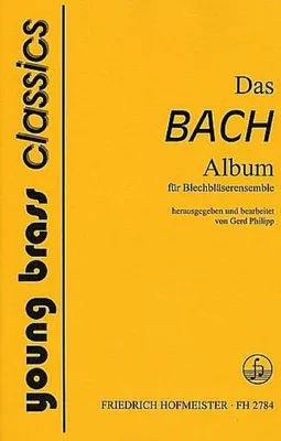 Produktbild von Das Bach-Album für 4-stimmgesBlechbläser-Ensemble