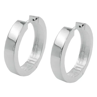 Immagine prodotto di Cerniera pieghevole creola 19x4mm argento 925 lucido