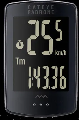 Produktbild von CatEye PADRONE STEALTH CC-PA100W LCD-Fahrradzähler