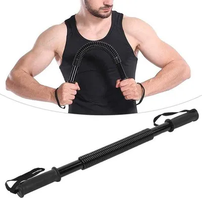 Immagine prodotto di Struttura per allenamento di forza - per braccia e spalle - attrezzo robusto per l'allenamento della parte superiore del corpo - peso di allenamento: 30 kg.