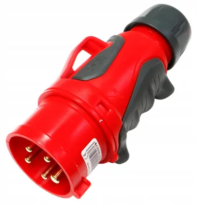Image de PCE GRIP 0153-6 Fiche industrielle portable 5P 16A Rouge