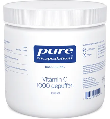 Produktbild von Pure Encapsulations Vitamin C 1000 gepuffert Pulver, 227 g Pulver