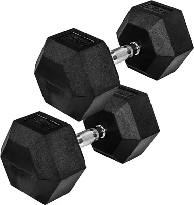 Produktbild von MOVIT Hexagon Kurzhanteln 2er Set 27,5kg, Hantel Hanteln Kurzhantelset