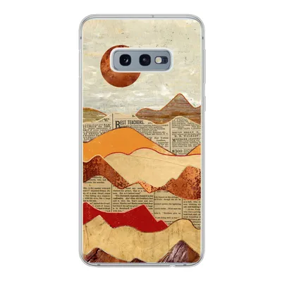 Produktbild von MuchoWow® Handyhülle Schutzhülle Hülle für Samsung Galaxy S10e Vintage - Zeitung - Marmor Silikon Softcase Handy Hülle - Handy