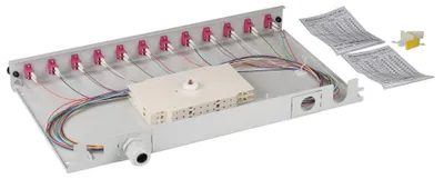 Image de EFB Elektronik BA71901L48OM4 - LC - OM4 - Gris - Plastique - 1U - 483 mm