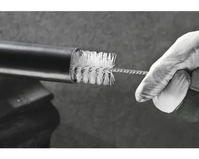 Obrázek produktu pro Lessmann Zylinderbürste mit Öse (Ø 50 mm, Gesamtlänge 300 mm, Stahldraht-Besatz)