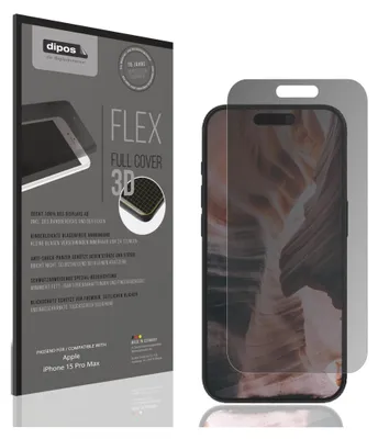 Immagine prodotto di Pellicola protettiva Privacy per Apple iPhone 15 Pro Max Protezione Antiurto Anti-Shock