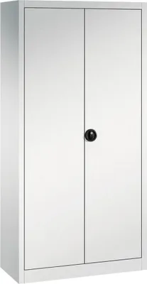 Produktbild von Flügeltürenschrank 4 Böden, 70kg Traglast H1950xB930xT400mm RAL 7035/7035, 4317784969710