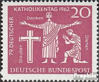 Produktbild von Briefmarken BRD (BR.Deutschland) 1962 Mi 381 (kompl.Ausg.) FDC Deutscher Katholikentag
