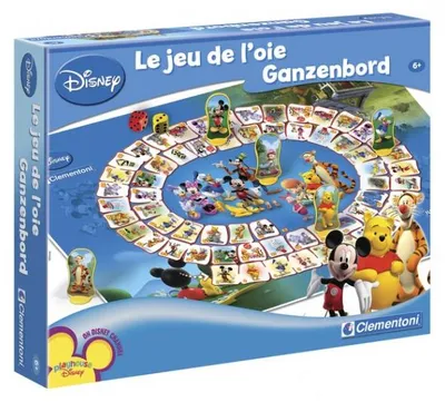 Immagine prodotto di Clementoni Ganzenbord Brettspiel Reisen/Abenteuer 66273