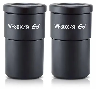 Imagen del producto de Oculares de Microscopio WF30X/9 – Aumento 30x | Campo de Visión 9 mm | Ajuste de Dioptrías