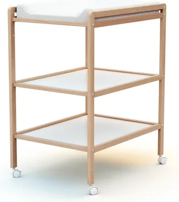 Immagine prodotto di AT4 - Fasciatoio 2 prateleiras LILO legno LILO - Faggio verni - 54 x 74 x 94 cm