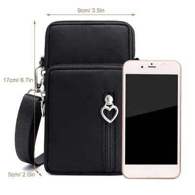 Obrázok produktu pre Dámsky mobilný telefón kabelka, Crossbody taška, taška cez rameno