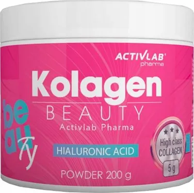 Image de Activlab Collagen Powder Collagène Marin Hydrolysé avec Acide Hyaluronique 200g