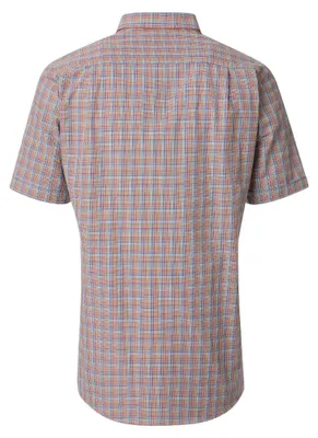 Produktbild von Redmond Herren Freizeithemd Kurzarm (251460999), Größe:XXL, Farbe:Orange (210)