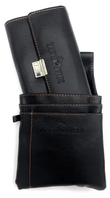 Produktbild von Blue Burry Uni Kellnerbörse mit Kette und Holster Kellnertasche Kellnerportemonnaie Taxibörse Damen Herren (schwarz)