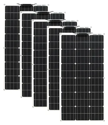 Immagine prodotto di Pannello solare flessibile da 100W - silicio monocristallino, ideale per camper e barche