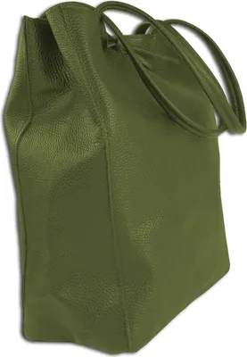 Produktbild von Tasche olivgrün Toscanto Shopper Leder OTTM107SG