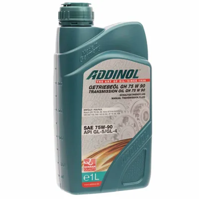 Produktbild von ADDINOL GH 75W 90, Getriebeöl, (SAE-Klasse 90)  teilsynthetisch, 1 L Dose.