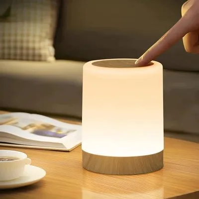 Zdjęcie produktu dla Lampka nocna dotykowa LED 256 kolorów dla dzieci prezent nocne