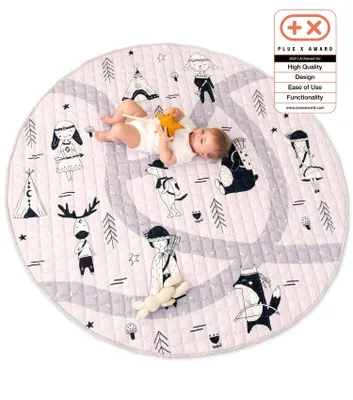 Produktbild von Hakuna Matte Gesteppte Krabbeldecke 1,5 m – Kleine Entdecker