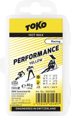 Produktbild von TOKO Performance yellow 40g - - -