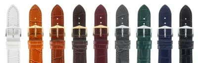 Produktbild von wasser-und schweißresistentes Softglove Futterleder sorgen für höchsten Tragekomfort auch bei starker Beanspruchung. (Länge: L (120mm / 80mm) / Anstoßbreite: 19 (zu 16) / Schließe: Edelstahl (Silber) / Sonderanfertigung*: nein / Farbe / Naht: Schwarz matt / Schwarz / Polsterung (Ansatz / Schließe) in mm: 4,2 mm / 2,5 mm)