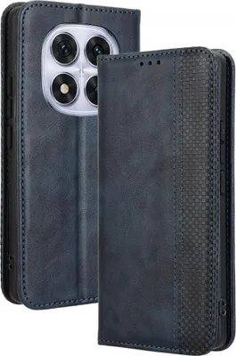 Produktbild von Xiaomi Redmi Note 14 Pro 5G / Pro+ / Poco X7 Hülle - Coverup Vintage Style Klapphülle - Blau