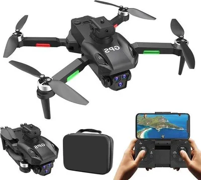 Image de Drone GPS avec caméra HD, grande autonomie, léger, moins de 249 g, batterie non incluse, mode suivi, retour automatique, pour débutants et adultes