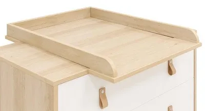 Produktbild von Bopita Primo Wickelaufsatzplatte - Natur