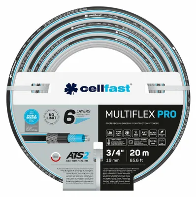 CELLFAST Gartenschlauch Multiflex Pro ATS2 1/2" 30m