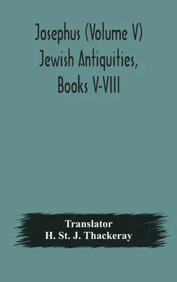 Produktbild von Josephus (Volume V) Jewish Antiquities, Books V-Viii