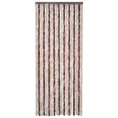 Obrázek produktu pro Závěs proti hmyzu béžový a světle hnědý 118x220 cm Chenille