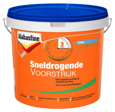 Productafbeelding van Alabastine  -  Voorstrijk Sneldrogend  -  Transparant  -  10 L