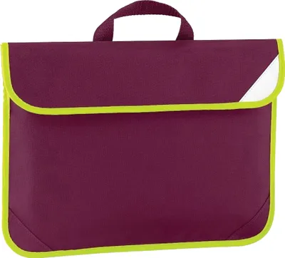 Image de Quadra QD452 | Porte-documents/sac Enhanced-Viz | 38 x 28 cm - Couleur : Bourgogne - Taille : 38 x 28 cm