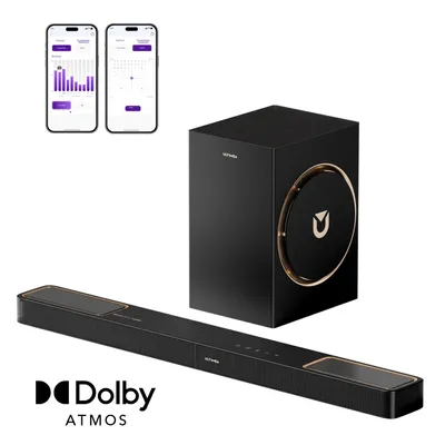 Produktbild von ULTIMEA 3.1.2-Kanal Soundbar mit Dolby Atmos, Surround-System für Fernseher mit 6,5-Zoll Subwoofer, Bluetooth 5.4, HDMI eARC, 360W, Skywave F30 Boom