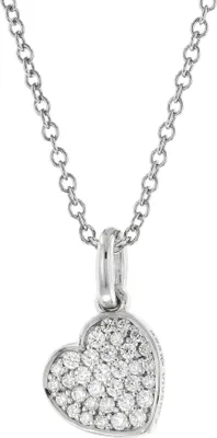 Viventy 785032 Collier für Damen Silber 925 Zirkonia-Herz 1