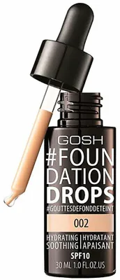 Produktbild von Gosh Drops Flüssige Grundierung 002 Elfenbein SPF 10 30 ml *Tester
